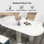 Oval Dining Table - Image 6