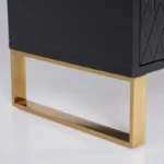 Domini Black Wood TV Stand - Image 7