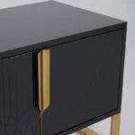 Domini Black Wood TV Stand - Image 8