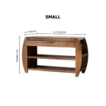 Harvold Upholstered Bench with Flip Top Storage Shoe Rack - Image 7