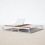 Double Lounger with Ice Cooler