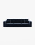 Grey Deep Blue Sofa - Image 3