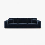Grey Deep Blue Sofa