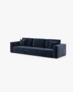 Grey Deep Blue Sofa - Image 2