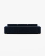 Grey Deep Blue Sofa - Image 4