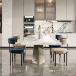Modern Velvet Accent Chair - Image 4