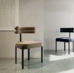 Modern Velvet Accent Chair - Image 5
