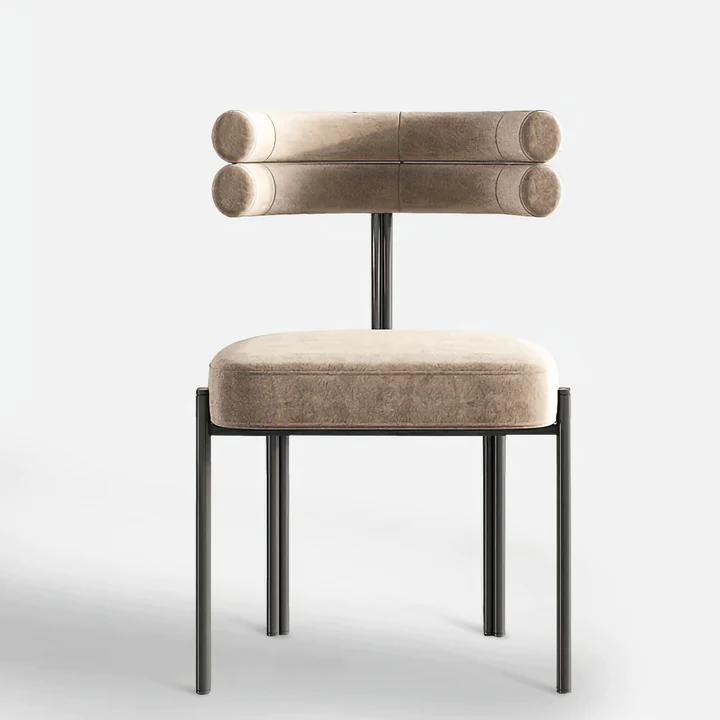 hamdo-chair-aseel.webp Modern Velvet Accent Chair - Image 1