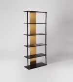 Handcrafted Black Shelving Unit - Image 3