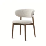 Scandinavian Bouclé Chair