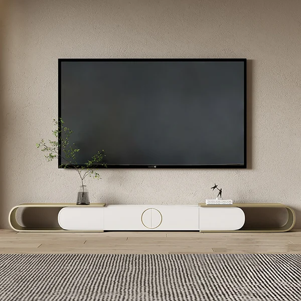 Extendable Oval TV Stand