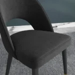 Mid-Century Velvet Side Chair - Image 3
