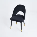 Mid-Century Velvet Side Chair - Image 11