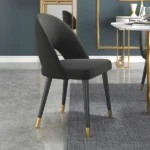 Mid-Century Velvet Side Chair - Image 9