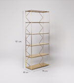 Brass Wall Shelf - Image 5