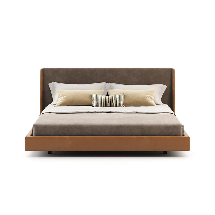 quarto-cama-estofo-castanho-casal-1_700x.webp Maia Bed - Image 1