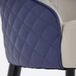 Low Armed Dining Chair Set - Image 6