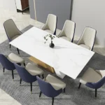 Low Armed Dining Chair Set - Image 3