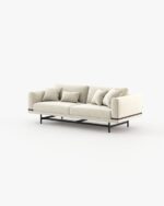 Stewart Cream Sofa - Image 2