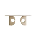 White Marble Dining Table - Image 5
