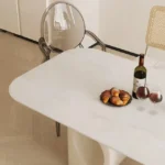 White Marble Dining Table - Image 4